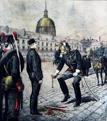 Alfred Dreyfus dégradé